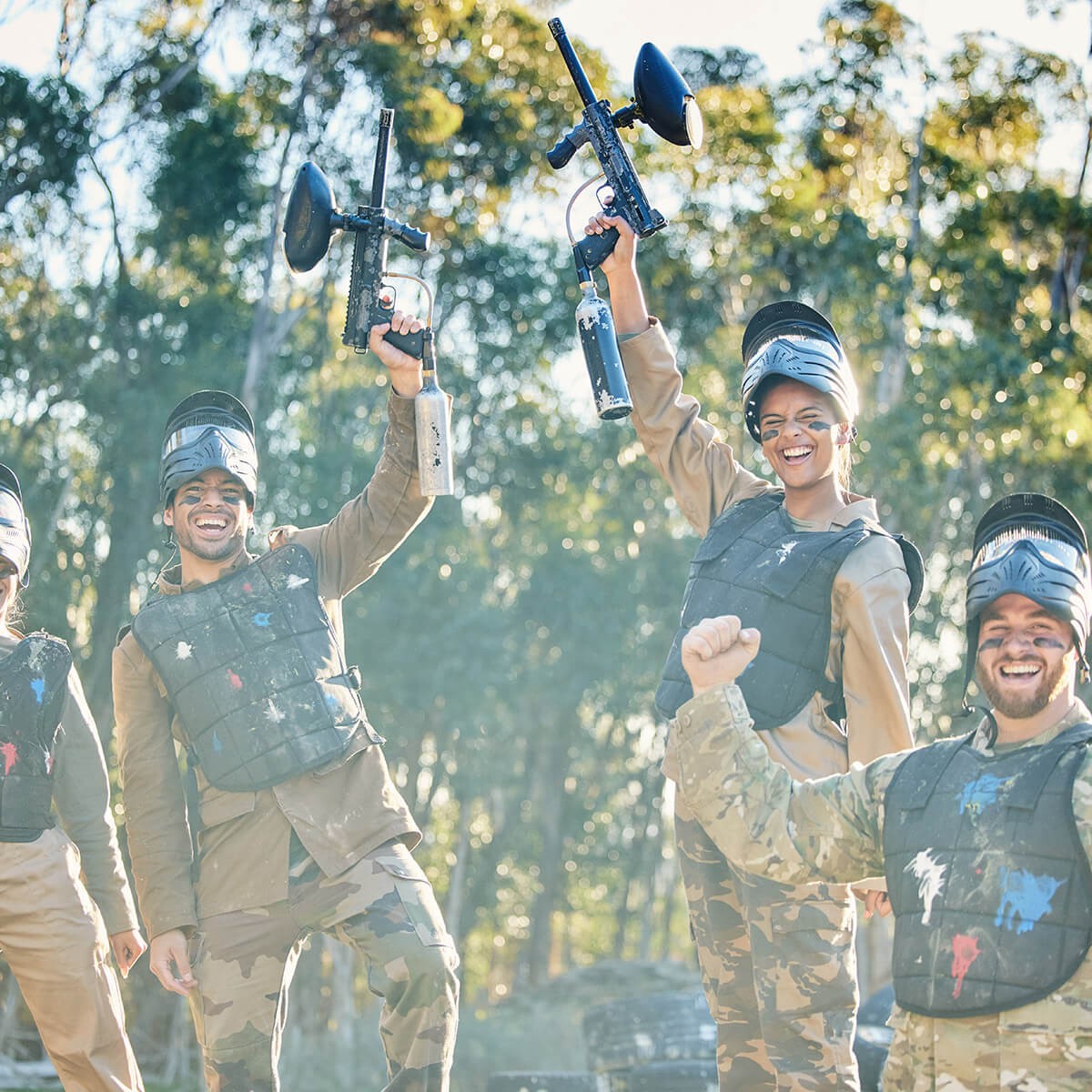 BUBBLE FOOT / PAINTBALL Mons